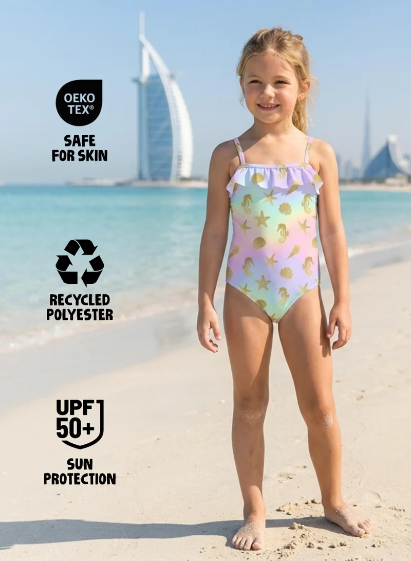 Slipstop Golden Golden Junior Swimsuit for Women | Best Price UAE
