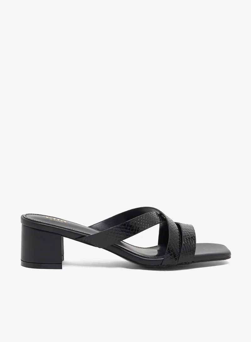 ELLA Chunky Heeled Sandals