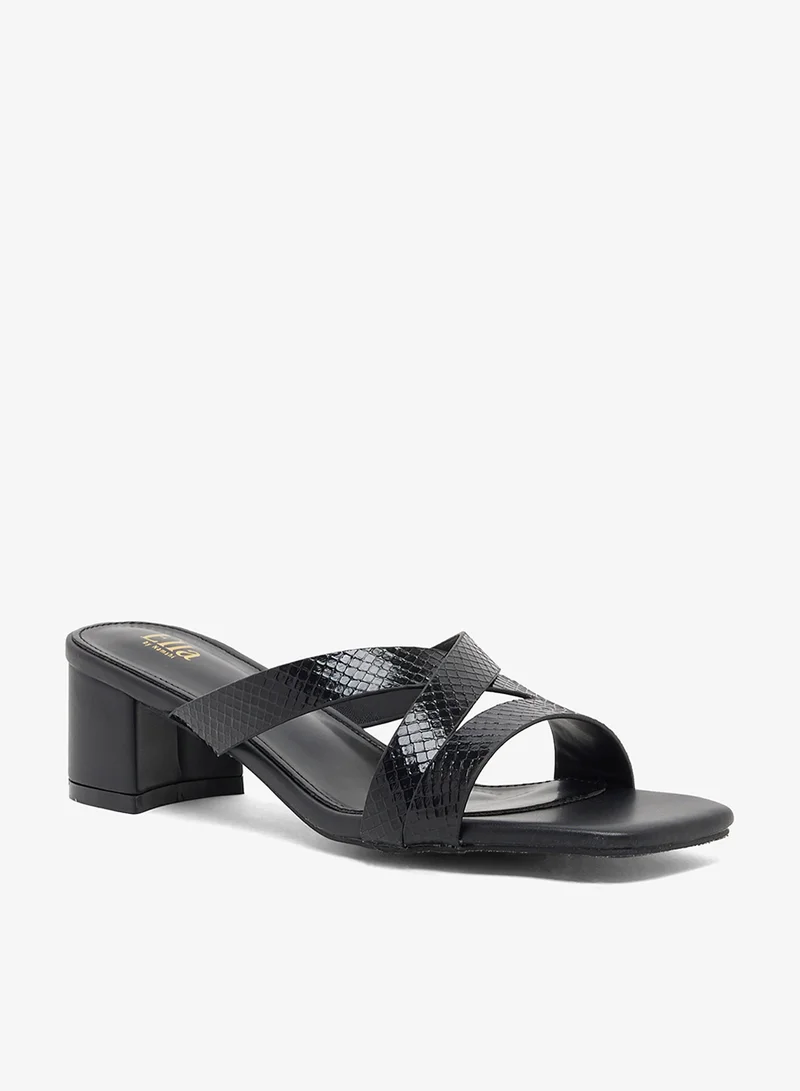 ELLA Chunky Heeled Sandals