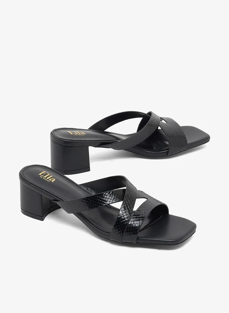 ELLA Chunky Heeled Sandals