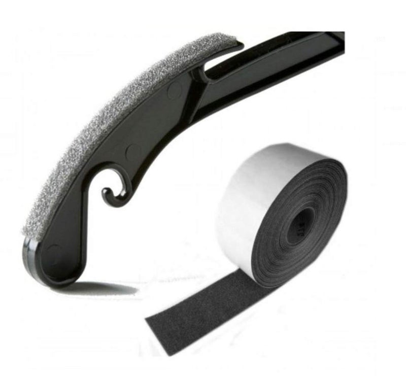 ExecuSystems Foam Hanger Protection Strips Roll of 1600 Self Sticking for Retail Store or Home Use - Image 1