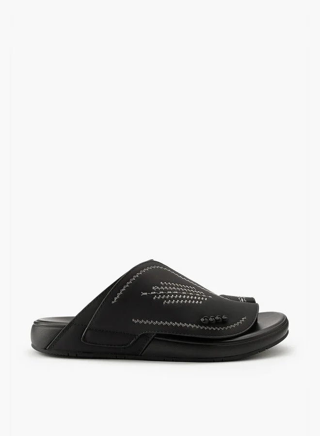 دوتشيني صنادل رجالية مطرزة عربية سهلة الارتداء