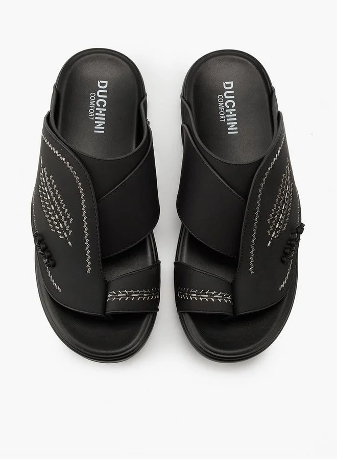 دوتشيني صنادل رجالية مطرزة عربية سهلة الارتداء