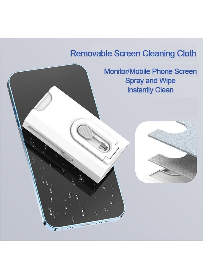 Sharpdo - 8-In-1 Multifunctional Cleaning Kit for Earbuds/Phone/Keyboard/Laptop/PC Monitor/Camera/Watch - Image 1