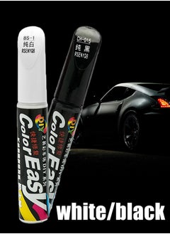 Generic Touch Up color match Paint Pen of Car For Small Area Scratch Repair Paint Pen black or white Color 12ml  - Image 1