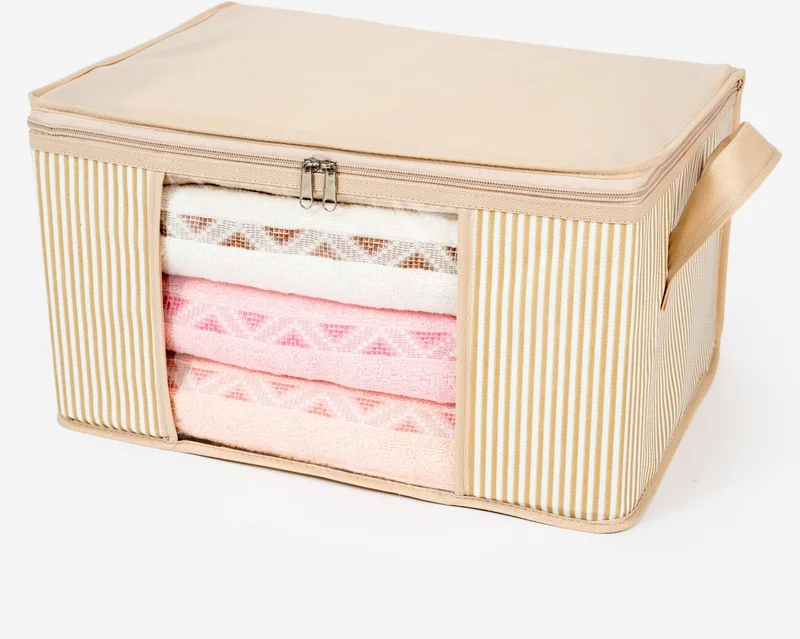 ناكاريف Small Size Window Line Pattern Printed Wardrobe Under Plinth Under Suitcase Organizer Storage Bag 40X30X20 cm