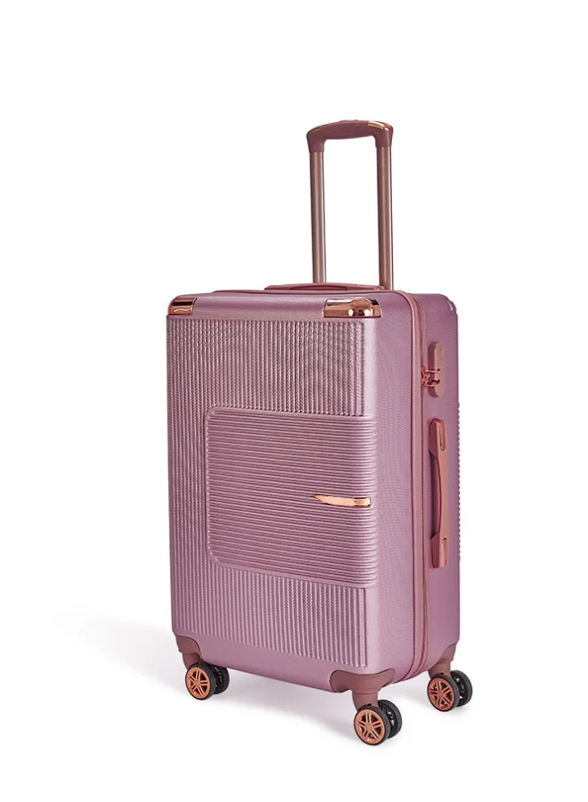 LIMRA Cabin Carry Check-In Luggage Trolley Size 20 inch Rosegold
