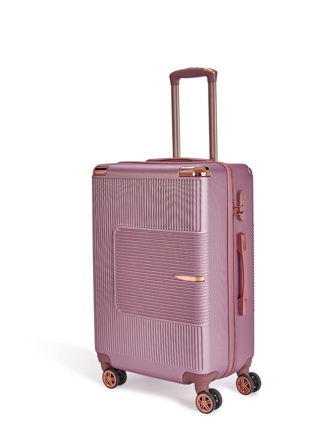 LIMRA Cabin Carry Check-In Luggage Trolley Size 20 inch Rosegold  - Image 1
