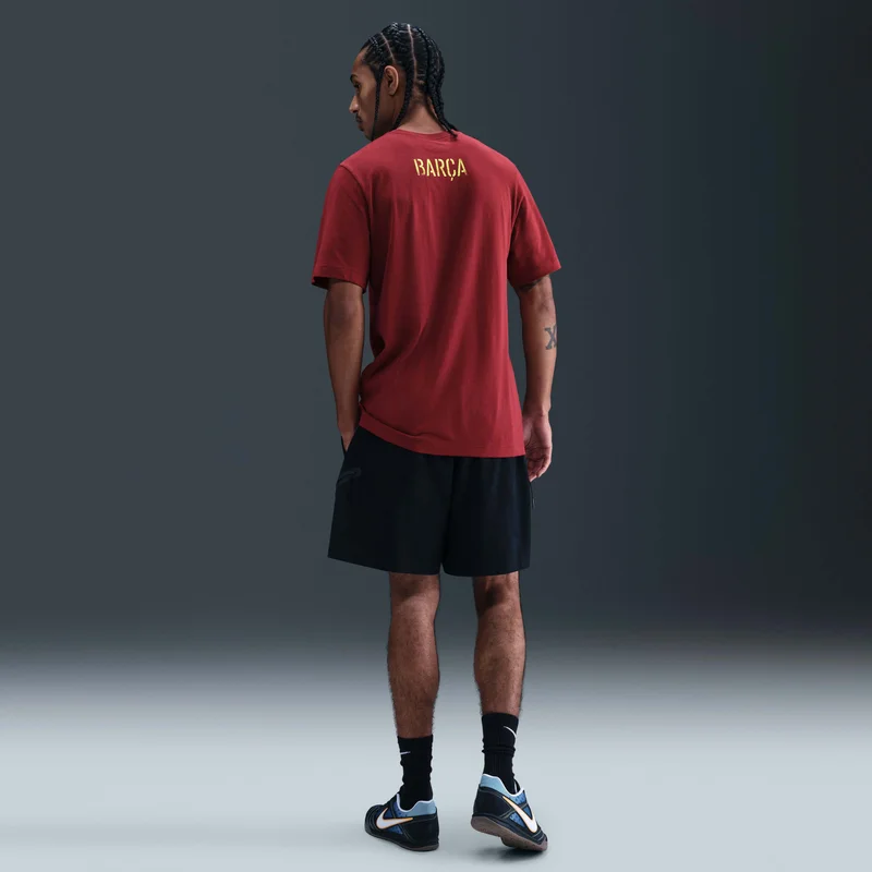 Nike Red Men's FC Barcelona T-Shirt for Men | Best Price UAE