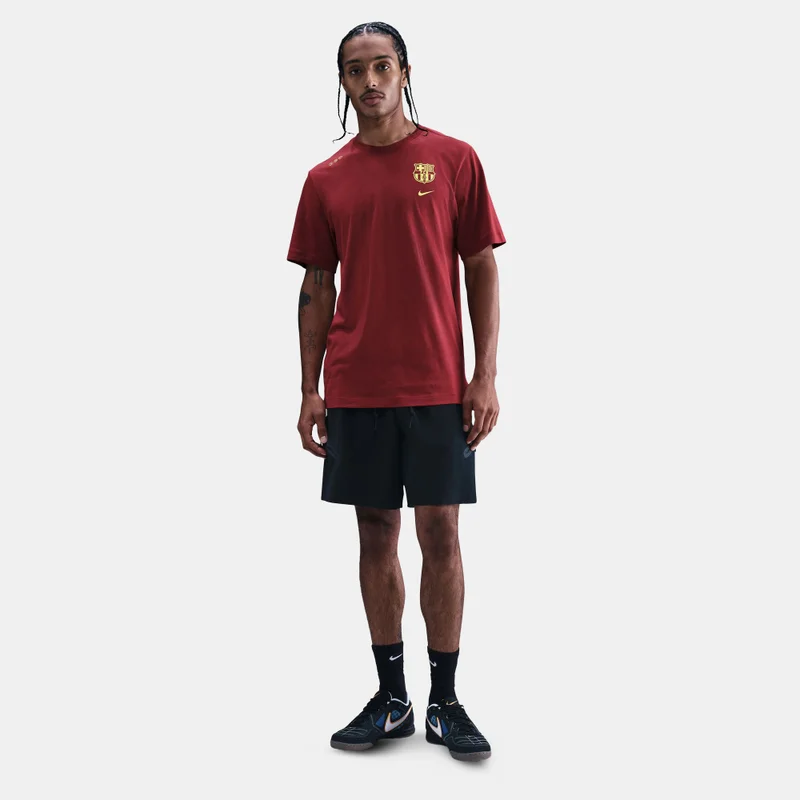 Nike Red Men's FC Barcelona T-Shirt for Men | Best Price UAE