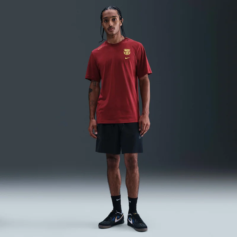 Nike Red Men's FC Barcelona T-Shirt for Men | Best Price UAE