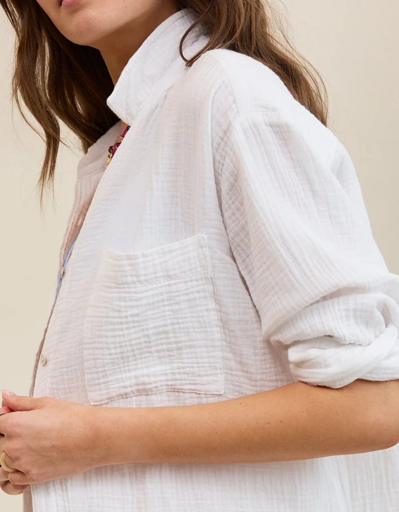 Aerie Aerie Day-Off Cover Up Shirt