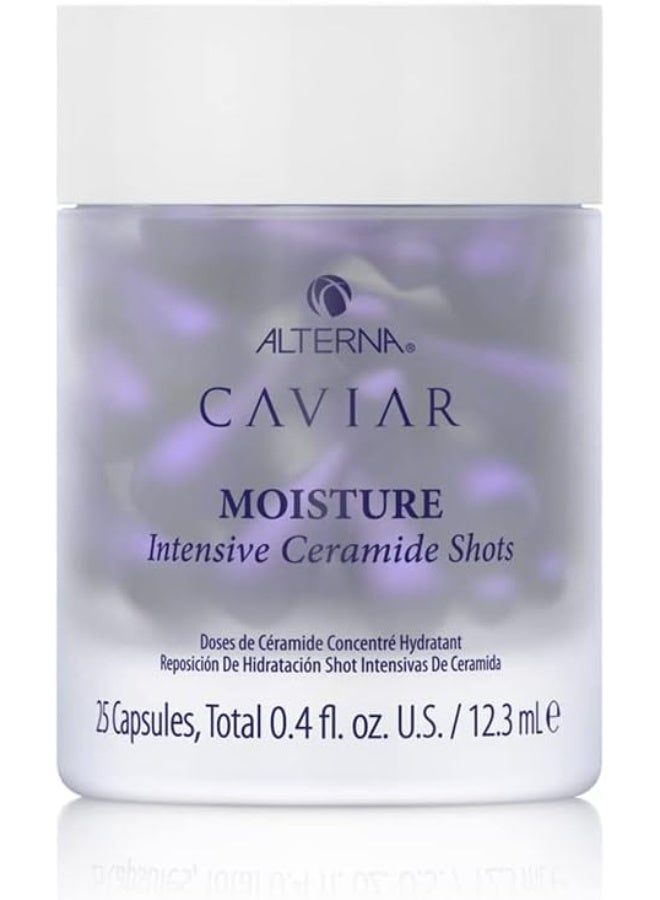 Caviar Anti-Aging Replenishing Moisture Hair Treatment Serum Capsules | Leave-In Hair Treatment | Boost Strength, Restore & Hydrate Hair | 0.68 Fl. Oz.