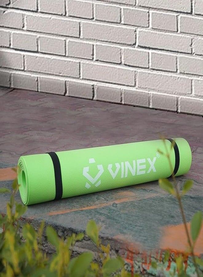Vinex ECOS Yoga Mat (5 MM) | Non-Slip Textured Extra Wide Exercise Mat for Yoga, Gym, Pilates & Home Workout - Image 4