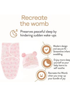 GGEROU 3Pcs Baby Swaddle Wrap Sleep Sacks, Adjustable Swaddling Sleep Sack, Super Soft Nursery Swaddling Blankets,Baby Sleep Sack, Baby Swaddle Blanket Wrap  - Image 4