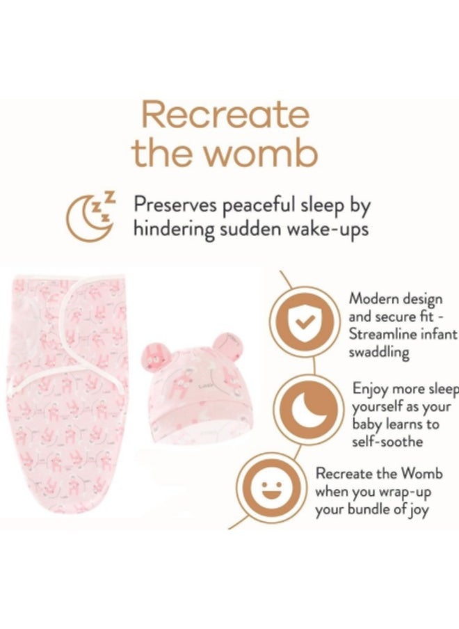 GGEROU - 3Pcs Baby Swaddle Wrap Sleep Sacks, Adjustable Swaddling Sleep Sack, Super Soft Nursery Swaddling Blankets,Baby Sleep Sack, Baby Swaddle Blanket Wrap - Image 1