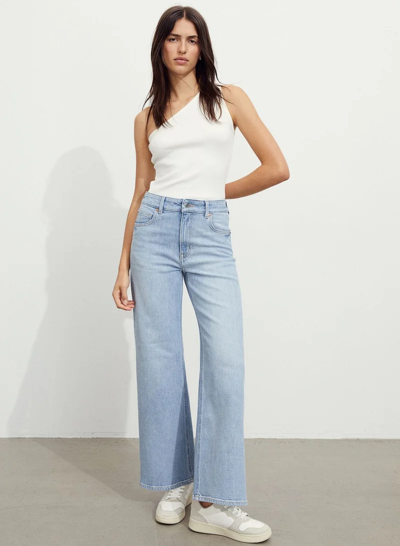 H&M  Flared High Waist Jeans for Women | Best Price UAE