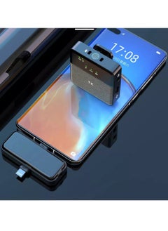 Tx 3 in 1 Wireless microphone for iPhone and Type-C Plug one with 2 Microphe  - Image 4