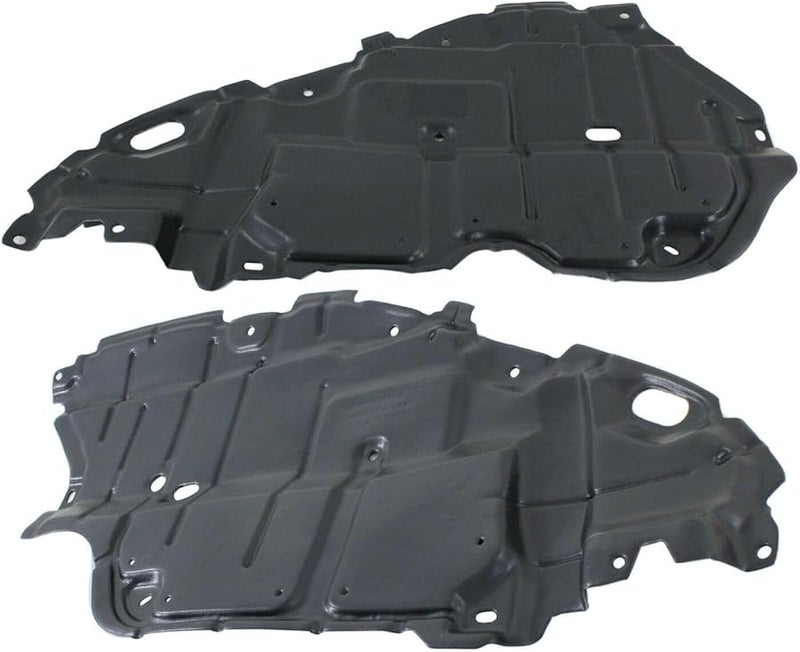 Engine Splash Shields Left Right Pair For 2007 2011 Toyota Camry Sedan US Version - Image 1