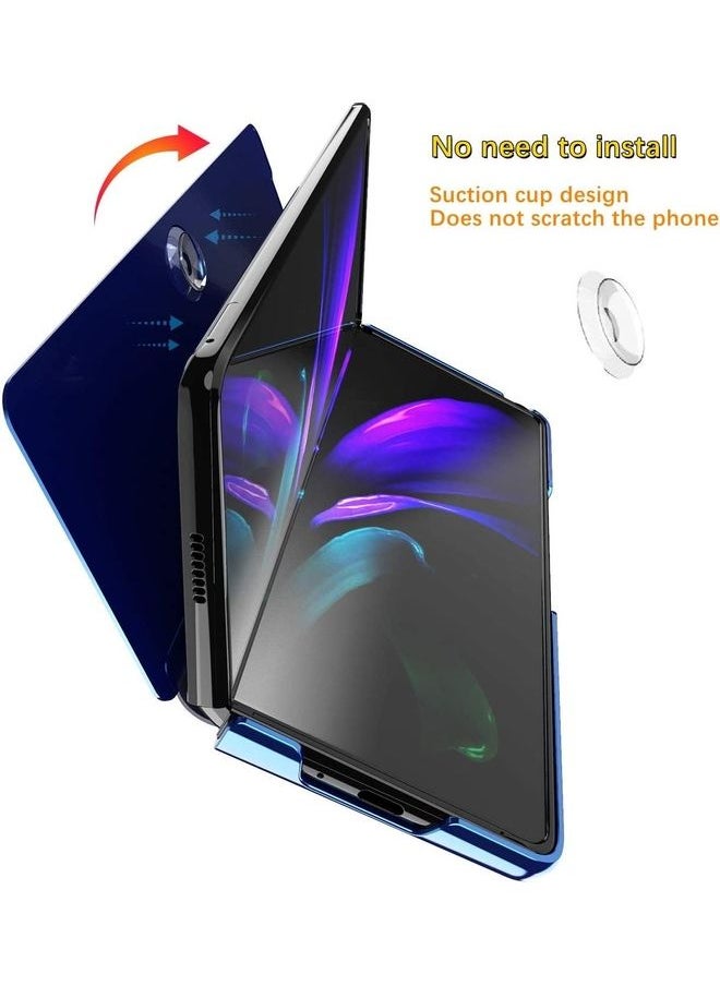 Loquat Protective Case Cover For Samsung Galaxy Z Fold 2 Blue  - Image 3