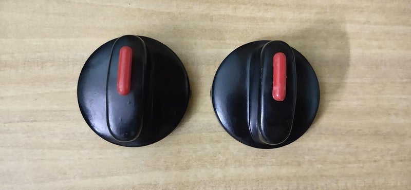 POOJAY موقد غاز بوجاي زر ضغط نوع دفع زجاجي 2 - Image 3