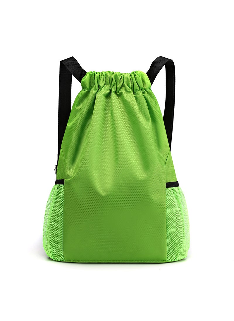 Generic Drawstring Pocket Backpack Men's and Women's 2023 New Style Simple Travel Backpack Large Capacity Drawstring Fitness Sports Basketball Bag  - Image 4