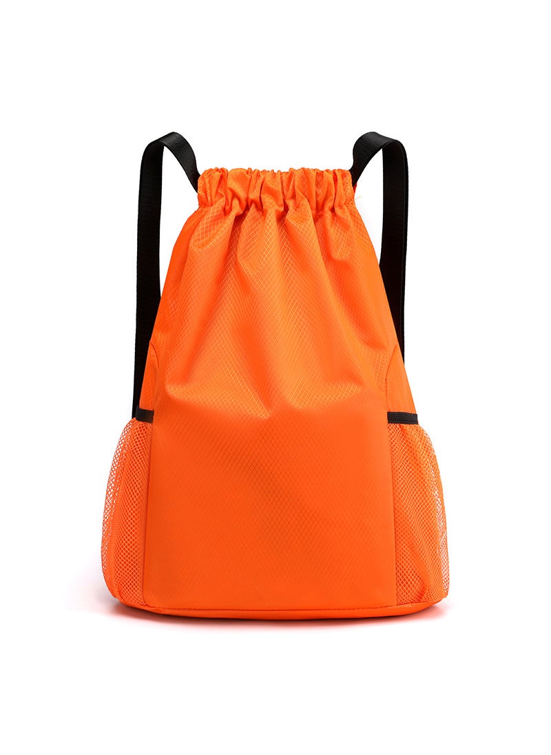 Drawstring Pocket Backpack Men's and Women's 2023 New Style Simple Travel Backpack Large Capacity Drawstring Fitness Sports Basketball Bag - pzsku/Z2F690CF6B0344894F203Z/45/_/1720116541/e26ae562-80f1-4cb0-93f5-6688b9cc96ba