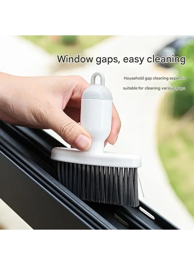 White Soft Bristle Cleaning Brush For Car Interiors Keyboards Blinds Cups - Image 3