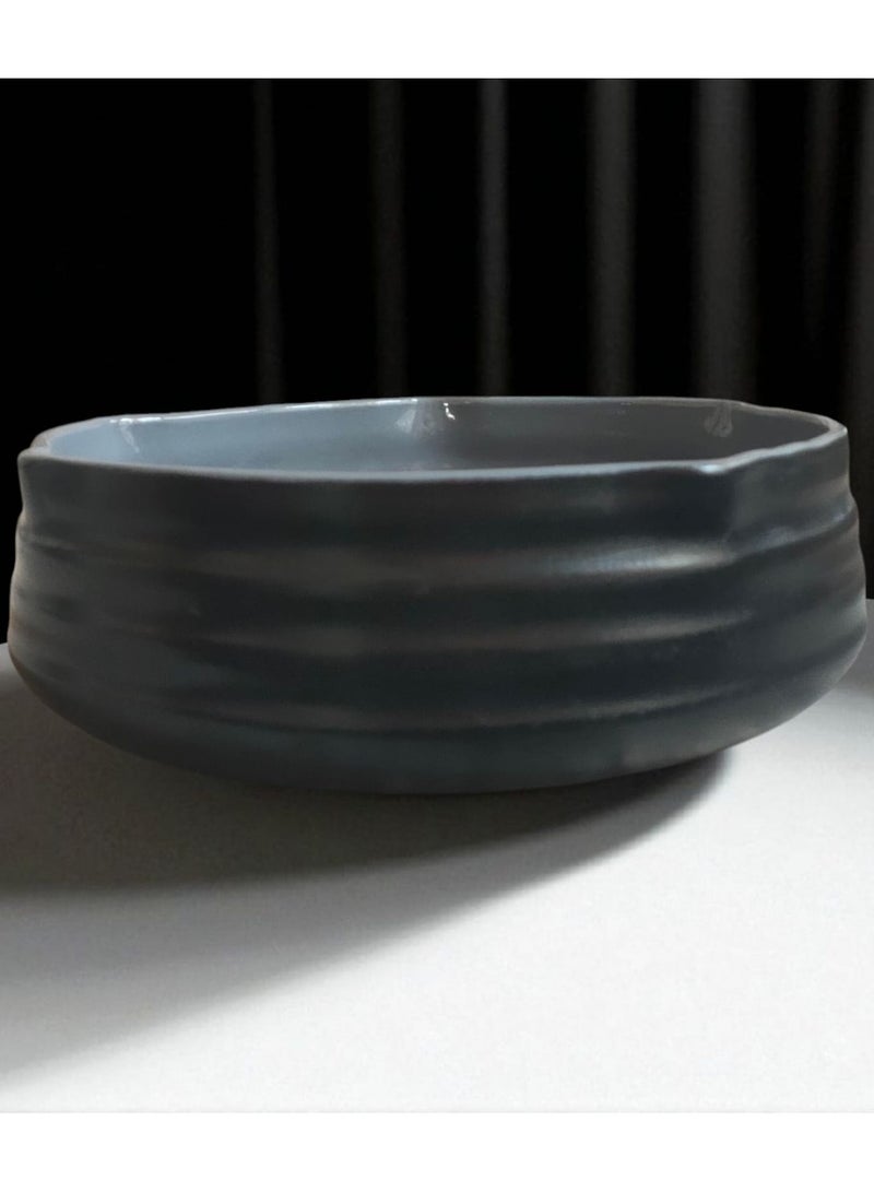 كلور زون بوتري طاجن من الفخار و الخزف مستدير يتحمل درجات الحراره وغير المباشره, شعله اوداخل الفرن 26 سم - Image 1