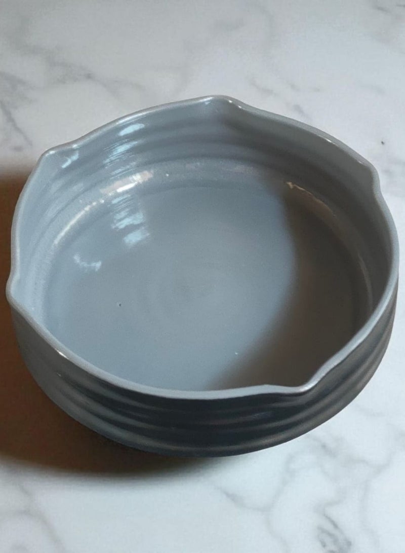 كلور زون بوتري طاجن من الفخار و الخزف مستدير يتحمل درجات الحراره وغير المباشره, شعله اوداخل الفرن 26 سم - Image 3