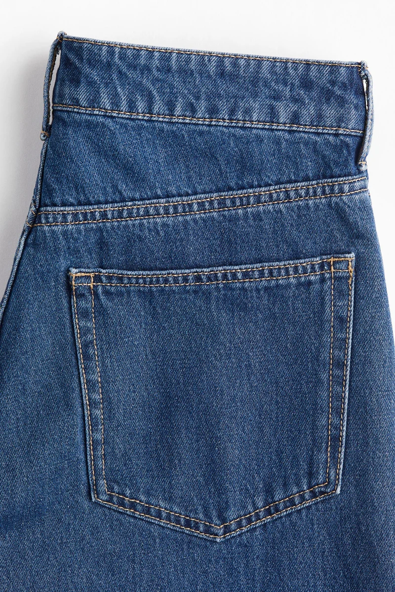 اتش اند ام Denim Bermuda shorts