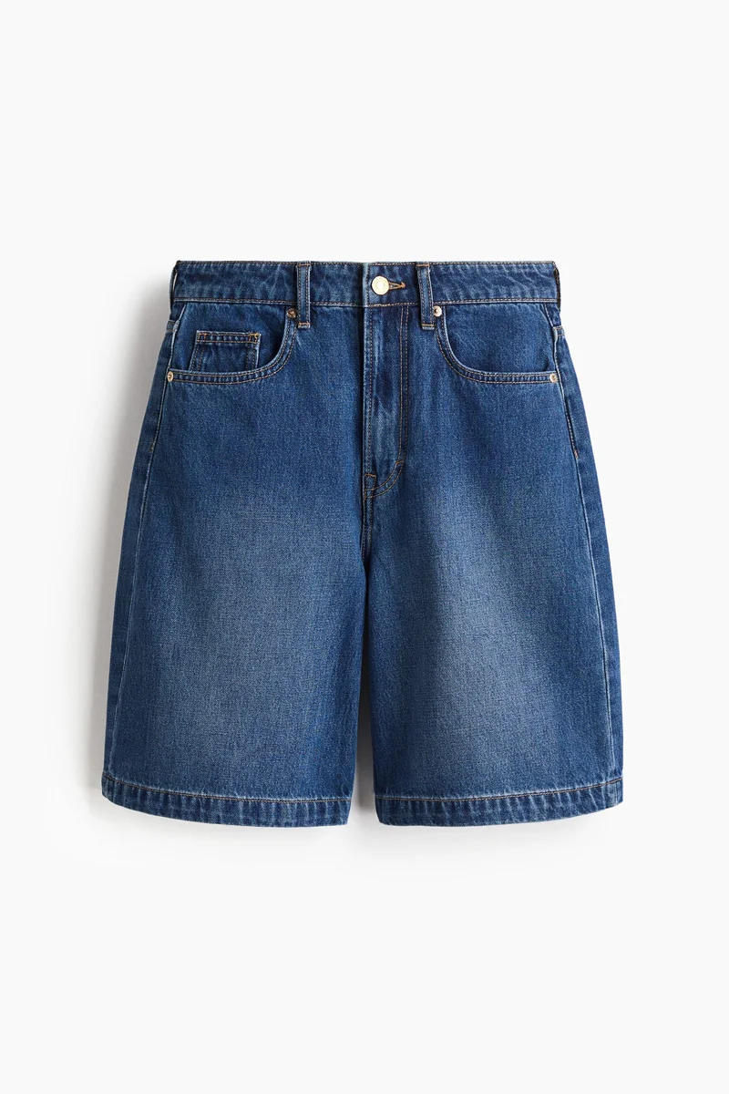 اتش اند ام Denim Bermuda shorts