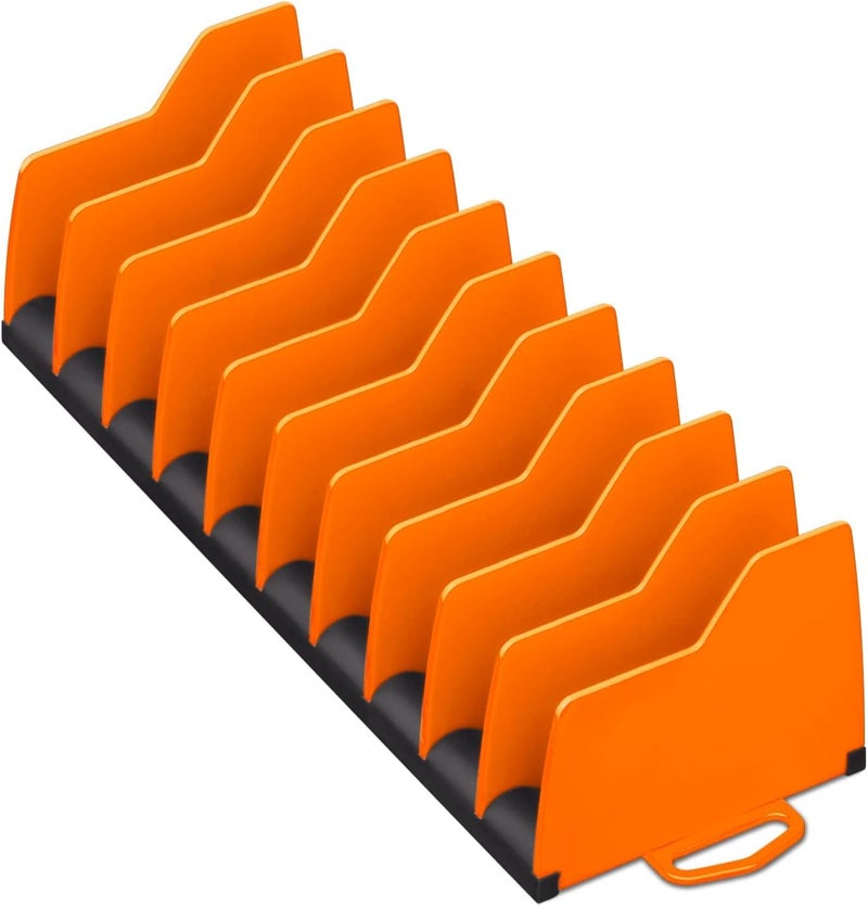 Ernst Manufacturing 5502 Plier Pro Premium No-Slip Plier Holder Rack in Vibrant Orange â€“ Tool Organizer for Pliers - Made in USA - Image 1