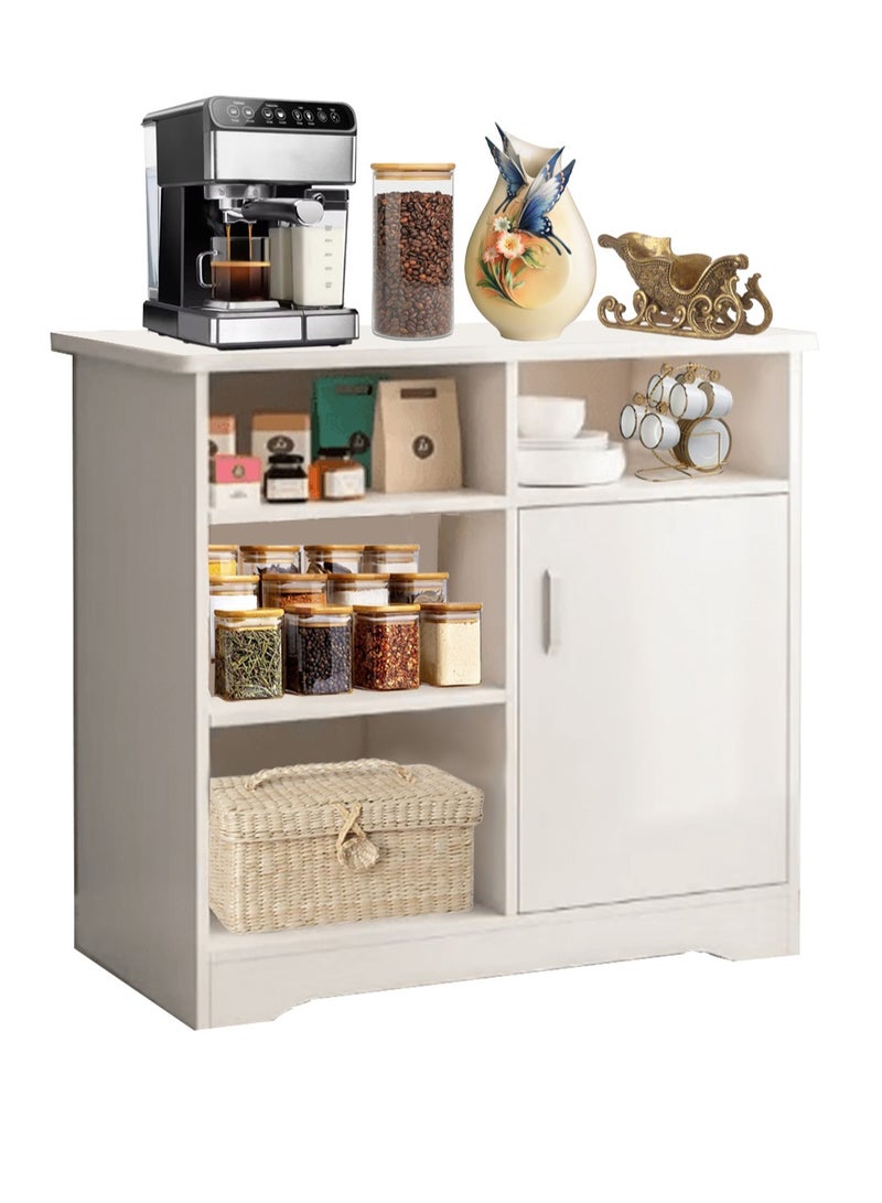 إيه جي دي خزانة قهوة مع سعة تخزين كبيرة لغرفة المعيشة أو المكتب - Image 2