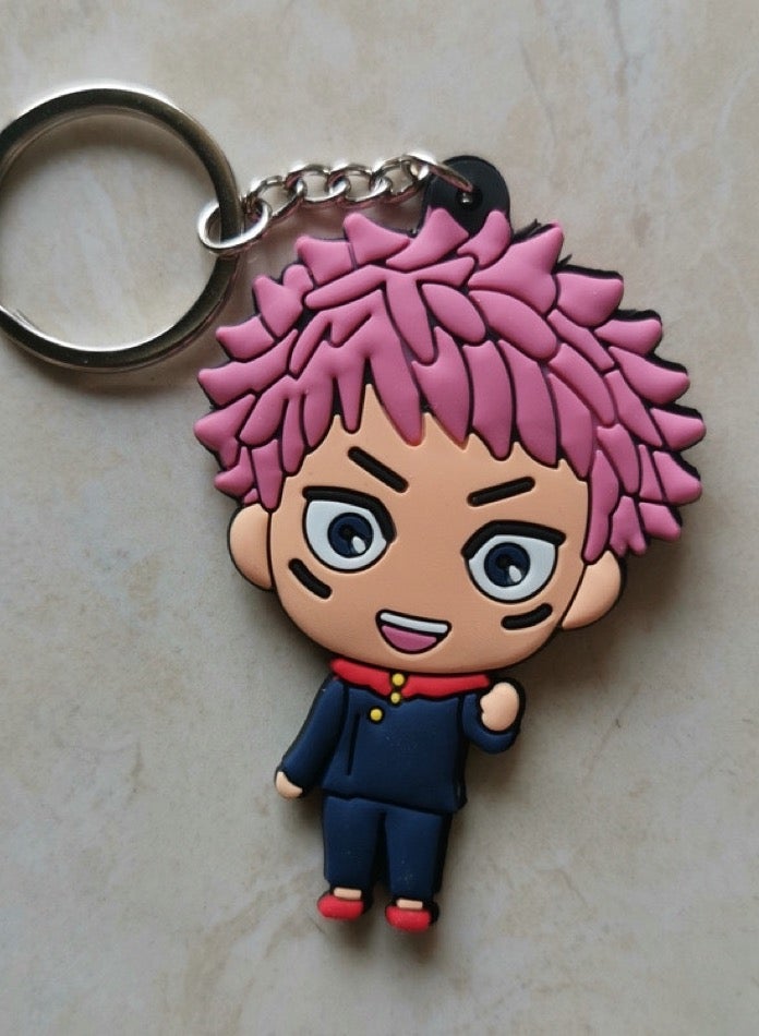 Anime rubber keychain - Jujutsu Kaisen Itadori