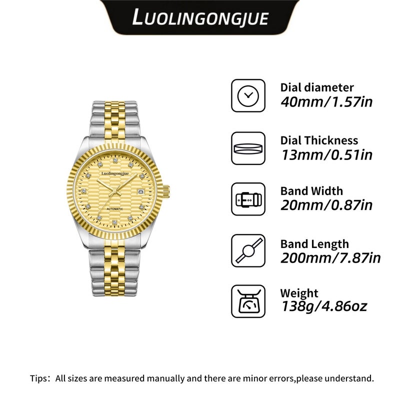 Duke Of Lorraine 1991 Automatic Mechanical Watch Men'S Fashion Hollow Array Luminous Waterproof Watch Factory - Image 2