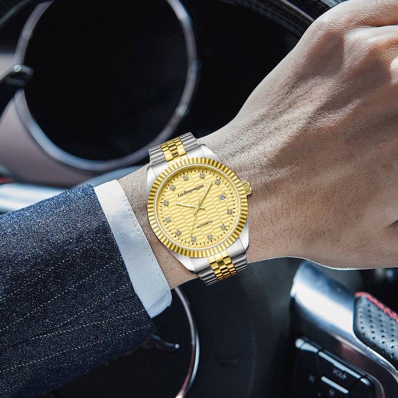 Duke Of Lorraine 1991 Automatic Mechanical Watch Men'S Fashion Hollow Array Luminous Waterproof Watch Factory - Image 4