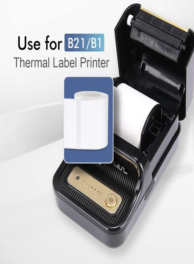 DEVIANT Thermal Barcode Label Sticker Roll Compatible for B21/B1/B3S Printer, Printer Paper White 1.97"x1.18"(50 * 30mm) 230 Labels - Image 3