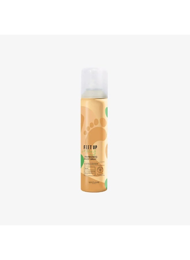 Oriflame foot spray with cantaloupe and mint extracts, Fit Up, 150 ml