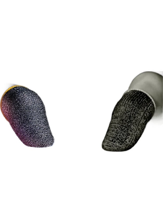 Kovol [top Ranked] Gaming Finger Sleeves For Esports, Pubg Finger Covers, Peace Elite Delta Triangle Gaming Accessories, Sweat-resistant Touchscreen Gloves For Honor Of Kings, Buy One Get One Free - Image 1