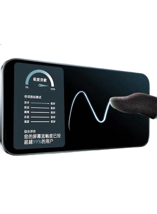 Kovol [top Ranked] Gaming Finger Sleeves For Esports, Pubg Finger Covers, Peace Elite Delta Triangle Gaming Accessories, Sweat-resistant Touchscreen Gloves For Honor Of Kings, Buy One Get One Free - Image 3