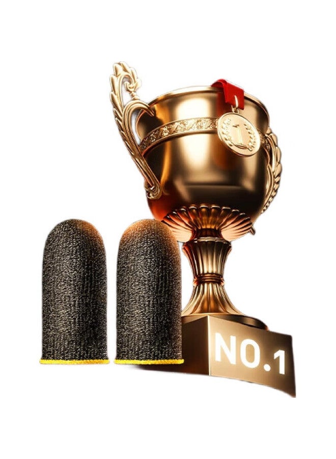 Kovol [top Ranked] Gaming Finger Sleeves For Esports, Pubg Finger Covers, Peace Elite Delta Triangle Gaming Accessories, Sweat-resistant Touchscreen Gloves For Honor Of Kings, Buy One Get One Free - Image 2