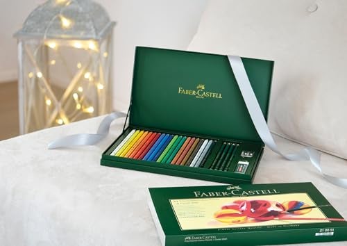 Faber-Castell Art & Graphic Polychromos Colour Pencil, Gift Set, Mixed MediaMulticoloured, Polychromos Gift Set, For Art, Craft, Drawing, Sketching, Home, School, University, Colouring - Image 3