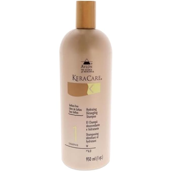 Avlon Keracare Hydrating Detangling Shampoo, 32 Ounce