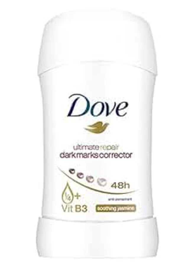 Dove Dark Marks Ultimate Repair Antiperspirant Stick Soothing Jasmine 40g