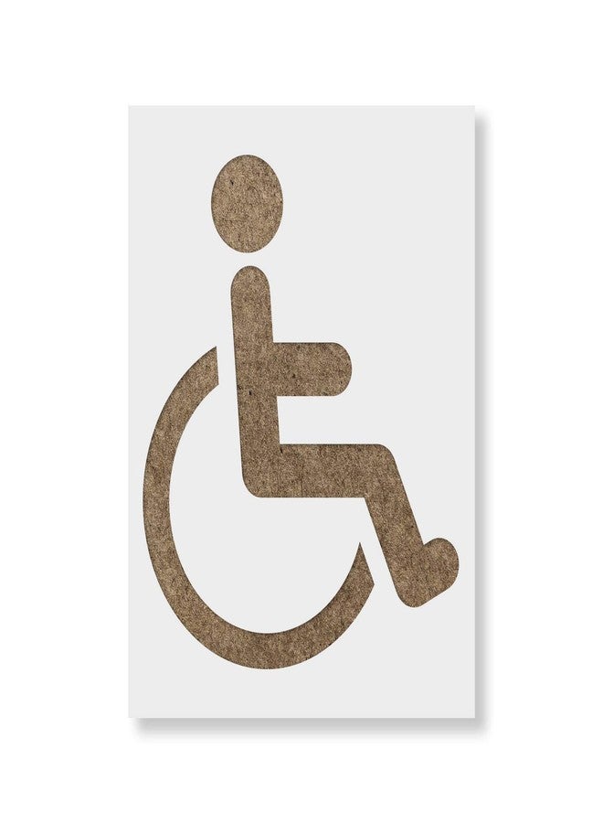 Stencil Revolution Handicap Symbol Stencil - Handicap Stencil, Handicap Stencil Art, Handicap Stencils, Stencil Handicap, Handicap Parking - Image 1