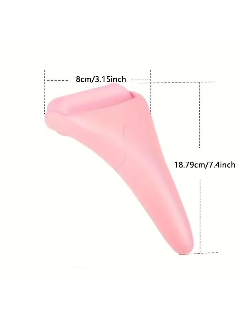 ORiTi أسطوانة الثلج الوردية لتدليك الوجه تقلل الانتفاخ وتشد البشرة وتبرد العيون، أداة مثالية للعناية بالبشرة للنساء - Image 3