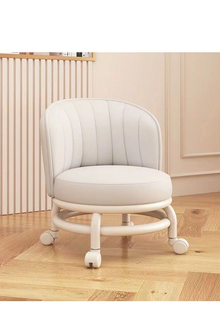 Tanwer Mobile wheeled stool, universal wheel stool, low stool, sofa stool, small chair - Image 1