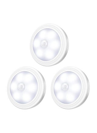 3 Piece Motion Sensor Light White 4.3 x 3.6 x 3.4inch - pzsku/Z2F6A601F54CAD45D42F7Z/45/1743997394/72f2e8b3-d0a9-415b-82d9-5ef08708d3d1