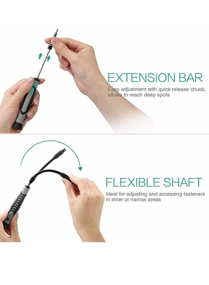 Cool Baby COOLBABY Precision Screwdriver Set New Version 130 in 1 Screwdriver Kit with 120 Screwdriver Bits  Repair Tool Kit With Magnetizer For Smart Phone  Household  - Image 4